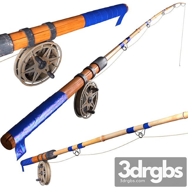 Fishing rod 3 3dsmax Download - thumbnail 1