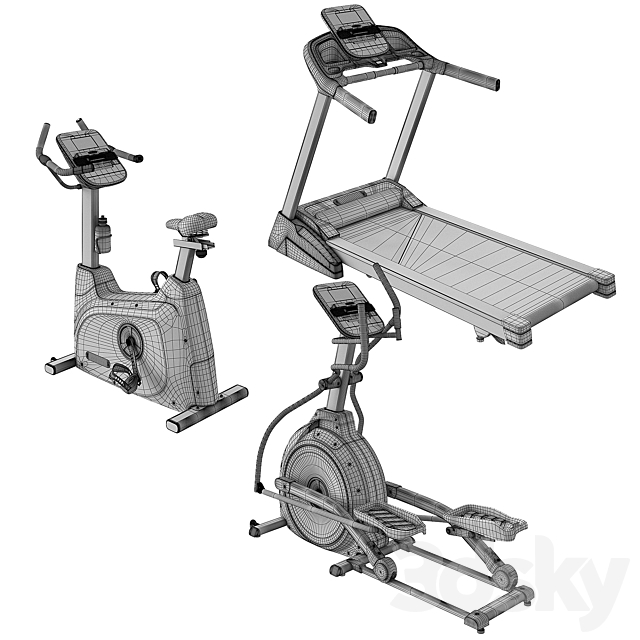 Fitness machine 3DSMax File - thumbnail 5