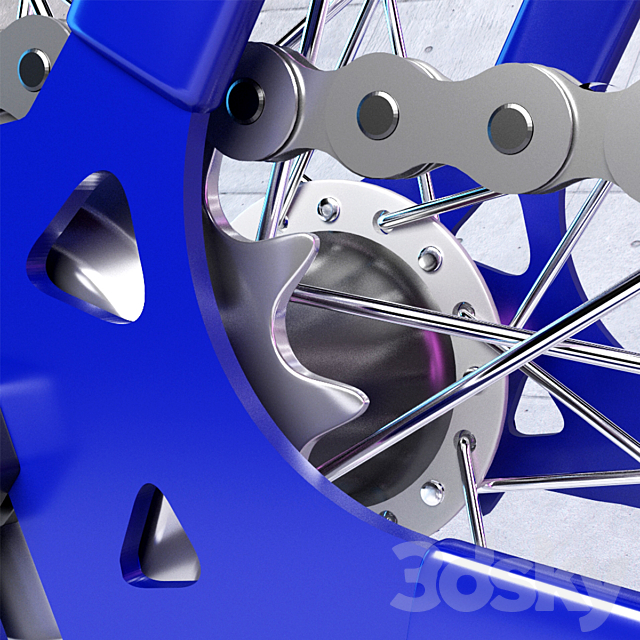 Fixed Gear Bike 3DSMax File - thumbnail 3