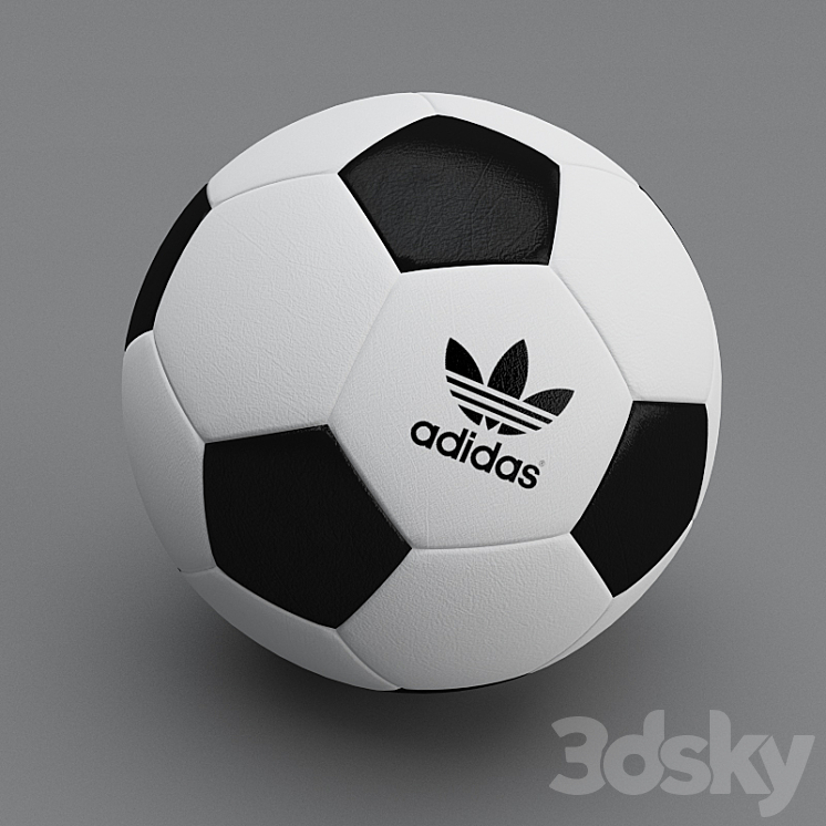 Football ball 3DS Max - thumbnail 1