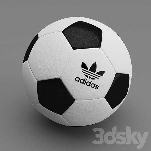 Football ball 3DSMax File - thumbnail 1