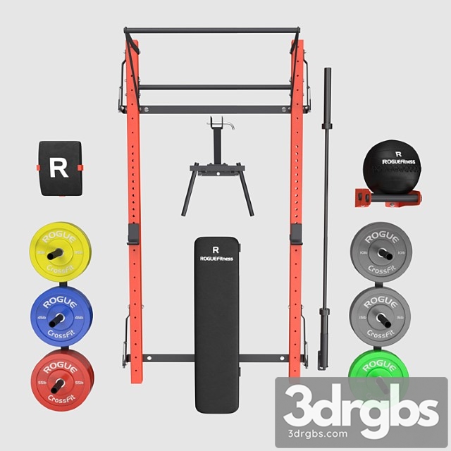 Home hall crossfit 3dsmax Download - thumbnail 1