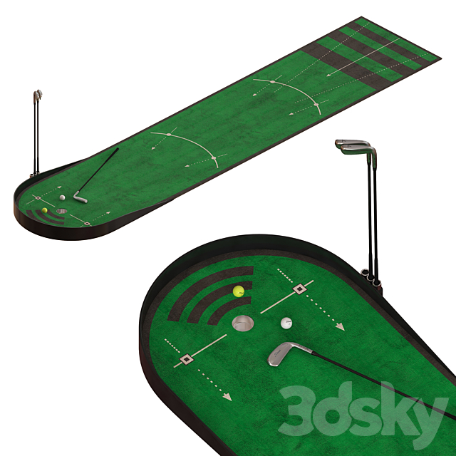 Home Mini Golf 3DSMax File - thumbnail 2