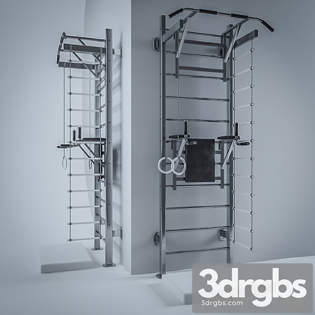 Horizontal Bar For Home Installation 3dsmax Download - thumbnail 1