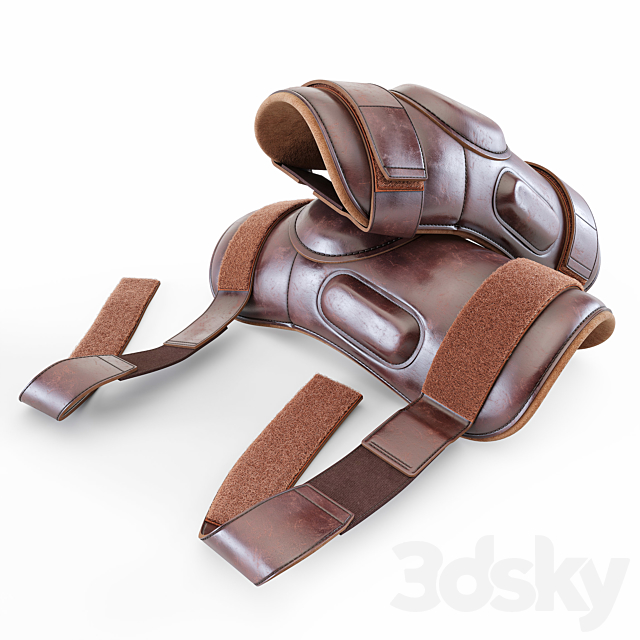 Horse polo kit 3DS Max Model - thumbnail 3