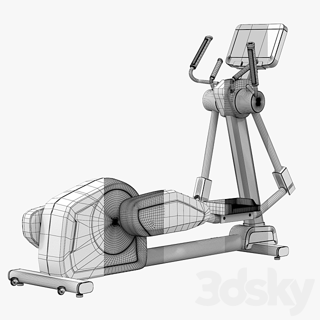 Integrity Series SC Cross-Trainer (INXSC) 3DS Max Model - thumbnail 3