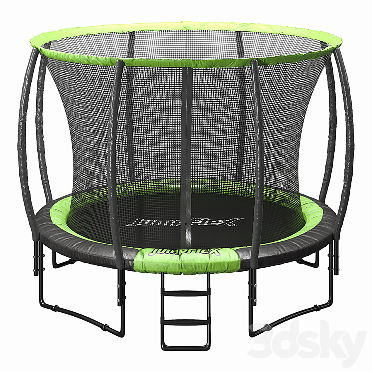 Jumpflex Trampoline 3DS Max Model - thumbnail 1