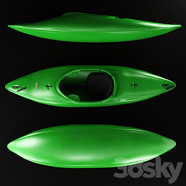 Kayak WINNER Storm 3DS Max Model - thumbnail 3