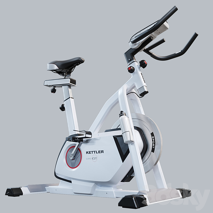 Kettler Exercise Bike 3DS Max - thumbnail 1