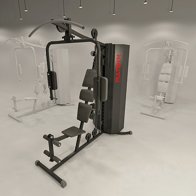 Kettler Multigym 3DSMax File - thumbnail 1