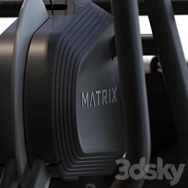 Matrix Rower 3DS Max Model - thumbnail 3