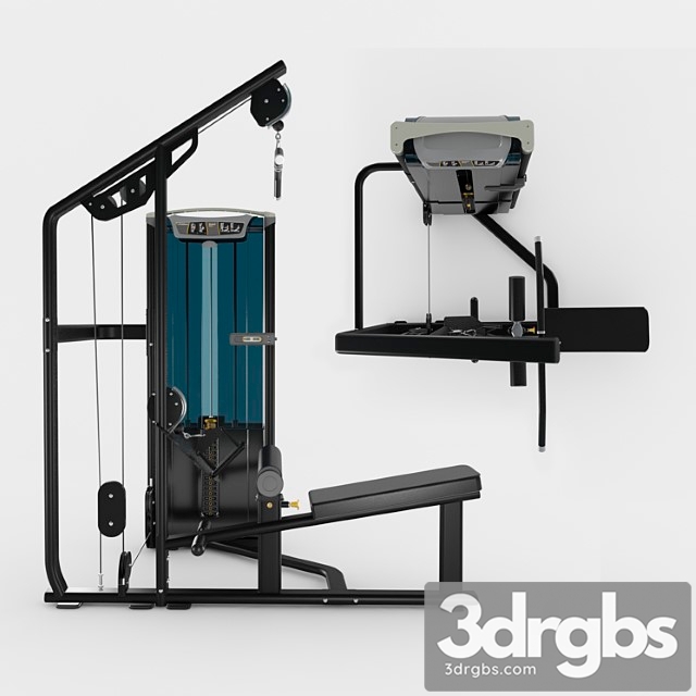 Matrix versa-vs-s331 exercise machine 3dsmax Download - thumbnail 1