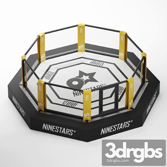 Mma Arena Octagon 3dsmax Download - thumbnail 1