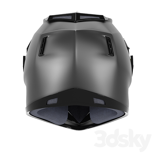 Off road helmet 3DS Max Model - thumbnail 4