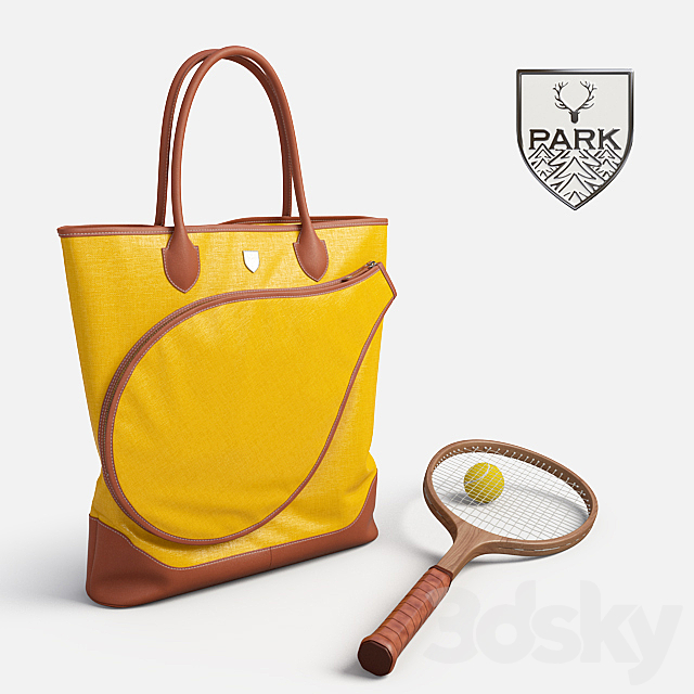 PARK Kapuskasing Tennis Tote 3ds Max - thumbnail 1