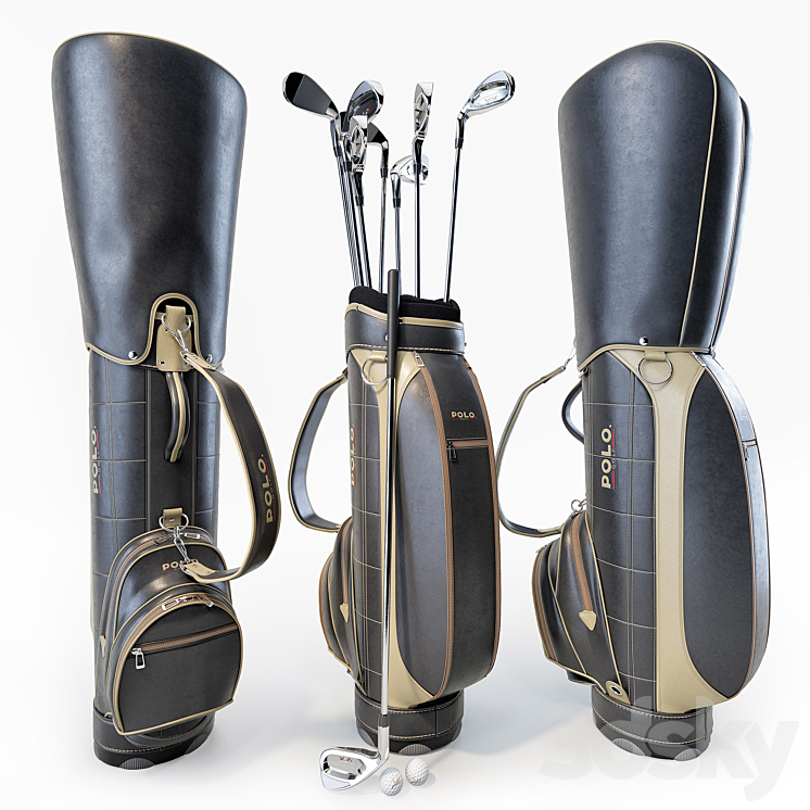 POLO Golf Standard Bag 3DS Max - thumbnail 1