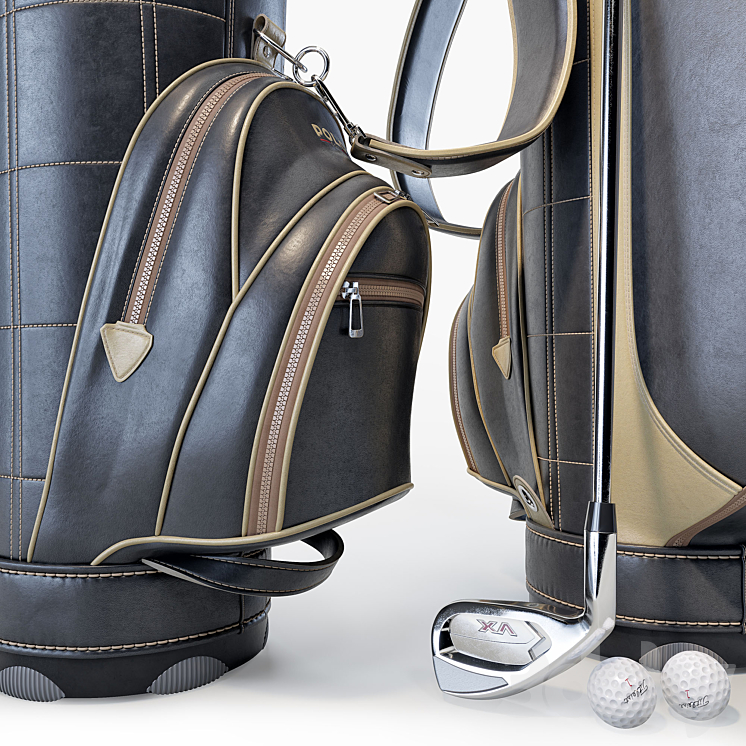 POLO Golf Standard Bag 3DS Max - thumbnail 2