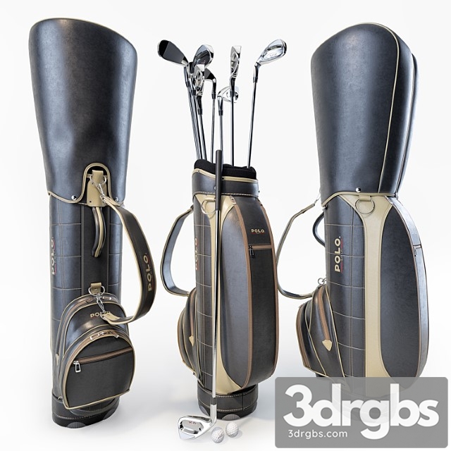 Polo golf standard bag 3dsmax Download - thumbnail 1