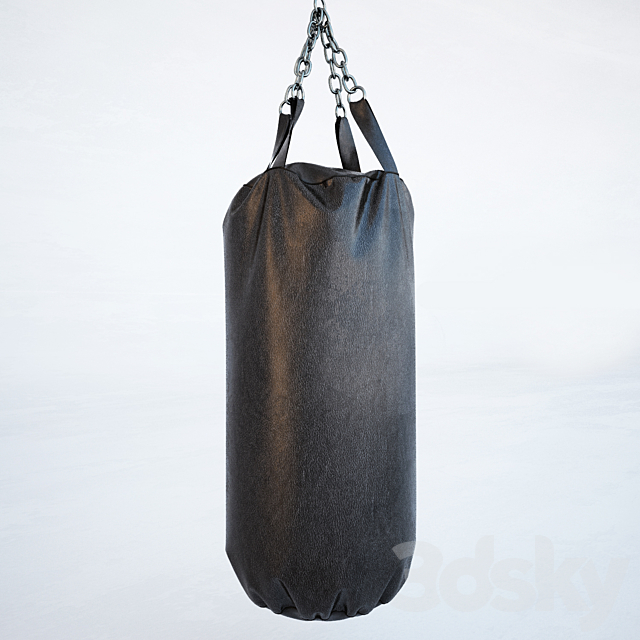 Punching bag 3DS Max Model - thumbnail 1