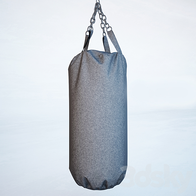 Punching bag 3DS Max Model - thumbnail 2