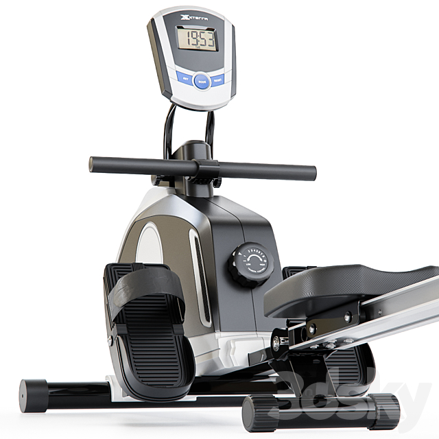 Rowing machine Xterra ERG 200 3DS Max Model - thumbnail 3