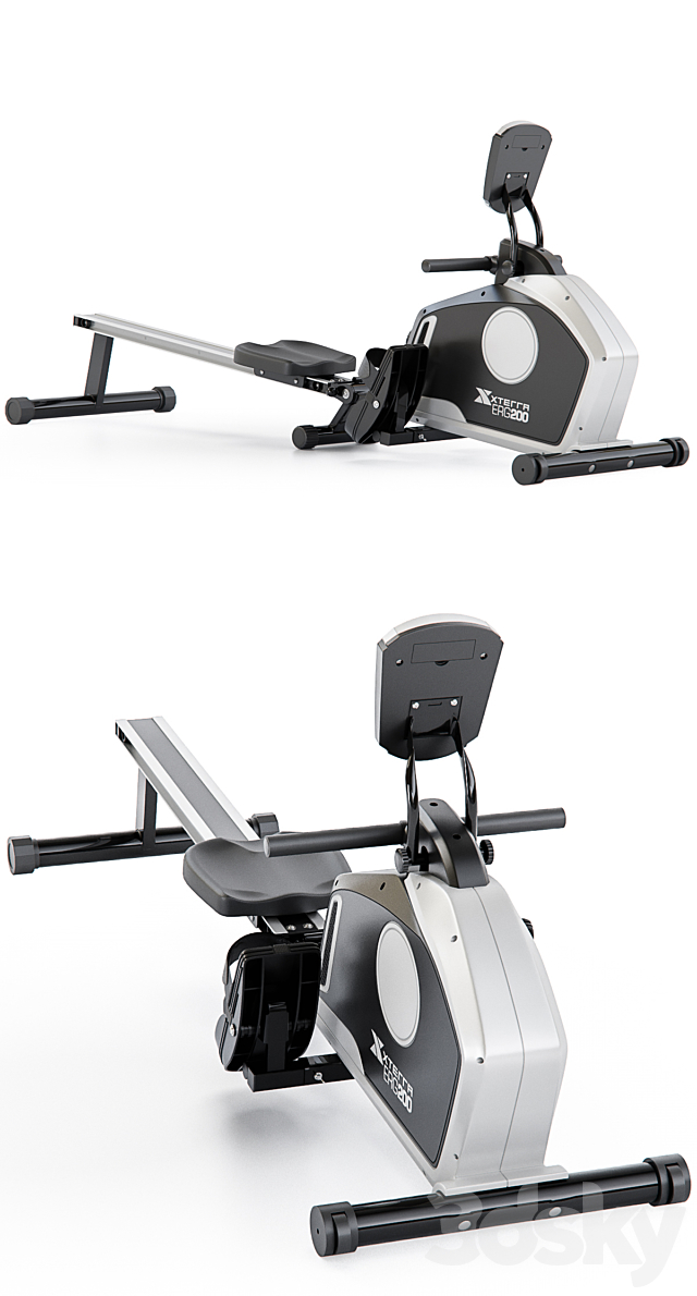 Rowing machine Xterra ERG 200 3DSMax File - thumbnail 2