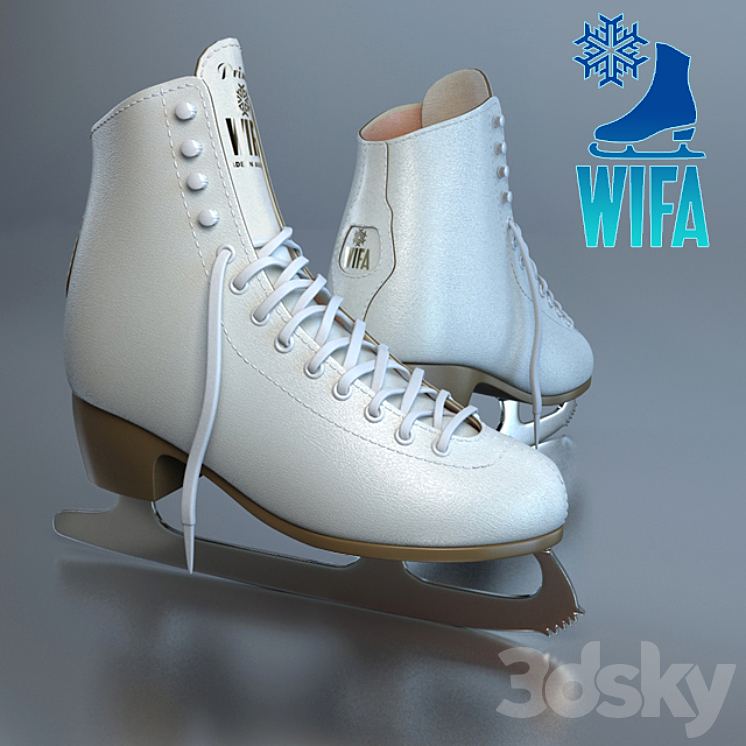 SKATES WIFA PRIMA 3DS Max - thumbnail 1