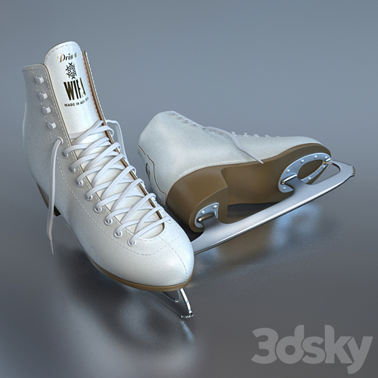 SKATES WIFA PRIMA 3DS Max - thumbnail 2