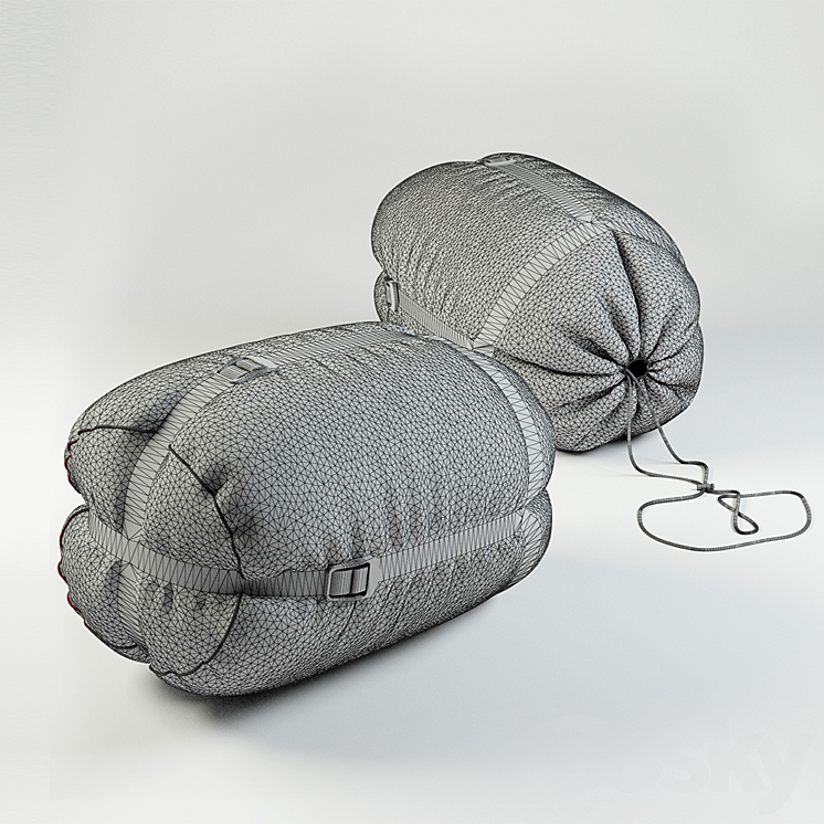 Sleeping bag Alexika 3DS Max - thumbnail 2