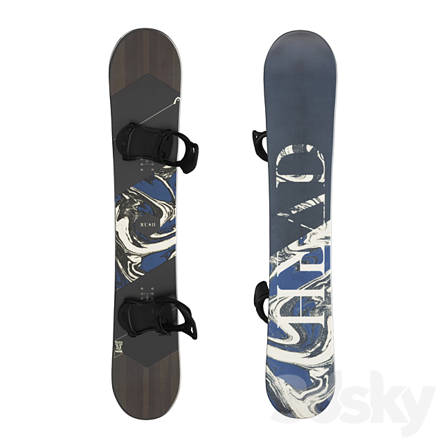 Snowboards 3DSMax File - thumbnail 5