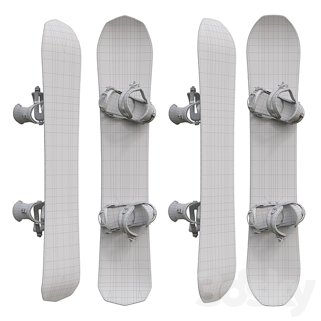 Snowboards Bataleon 3DSMax File - thumbnail 5