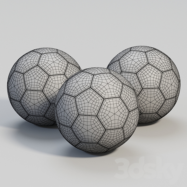 Soccer ball. soccer ball 3DSMax File - thumbnail 3