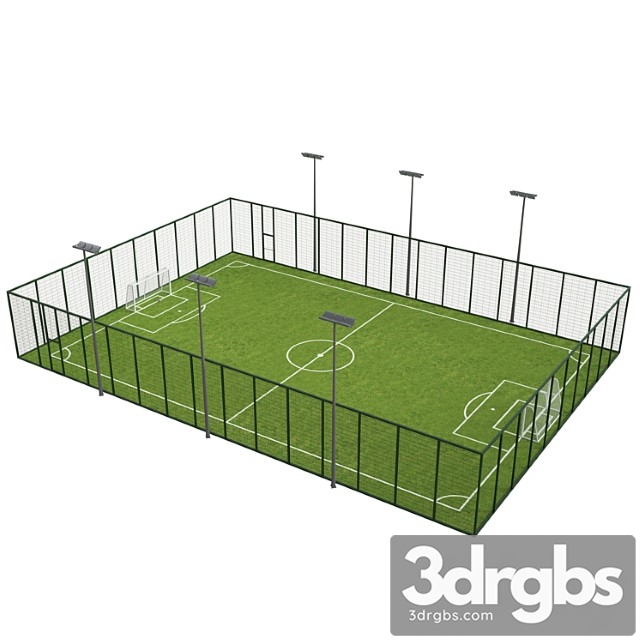 Soccer football field - thumbnail 1