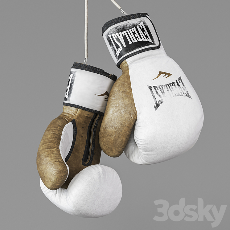 Sports boxing set 3DS Max - thumbnail 2