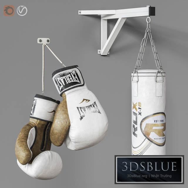 Sports boxing set 3DS Max - thumbnail 3