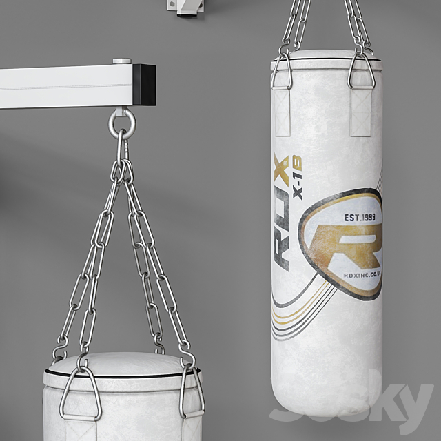 Sports boxing set 3DS Max Model - thumbnail 4