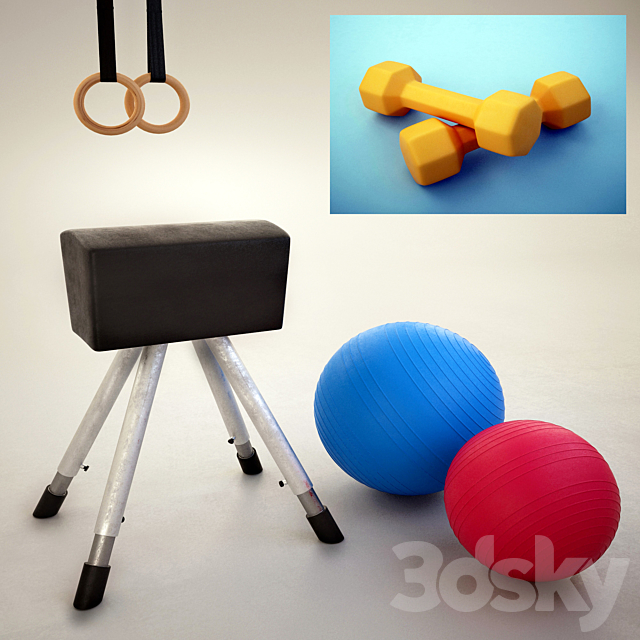 Sports SET 3DSMax File - thumbnail 2