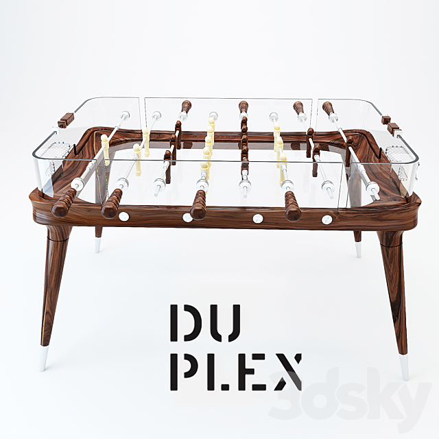 Table football from Teckell®. 3ds Max - thumbnail 1