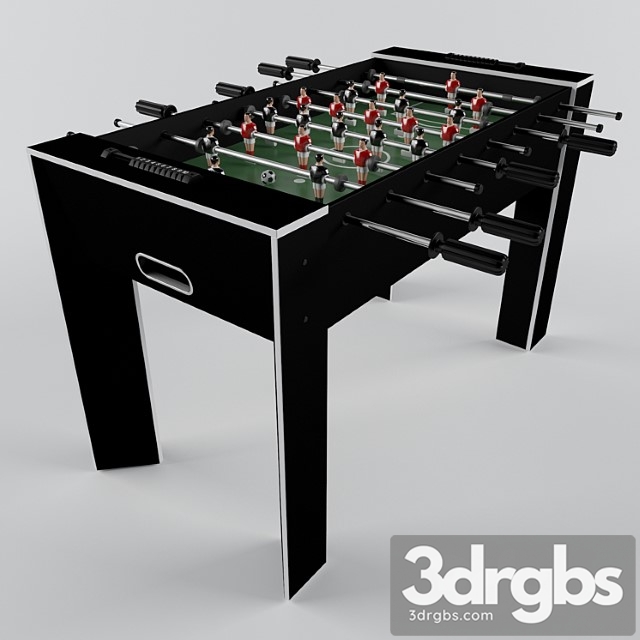 Table soccer 3dsmax Download - thumbnail 1