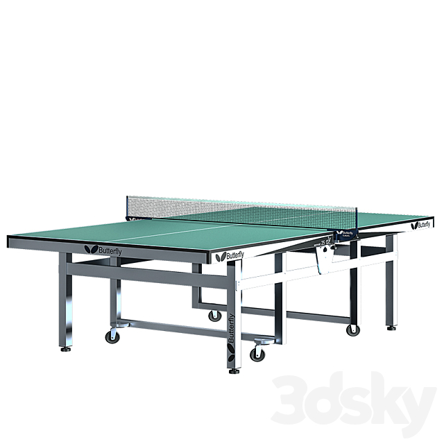 Table Tennis 3ds Max - thumbnail 2