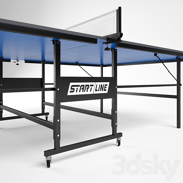 Table Tennis Start Line Leader 3DSMax File - thumbnail 2