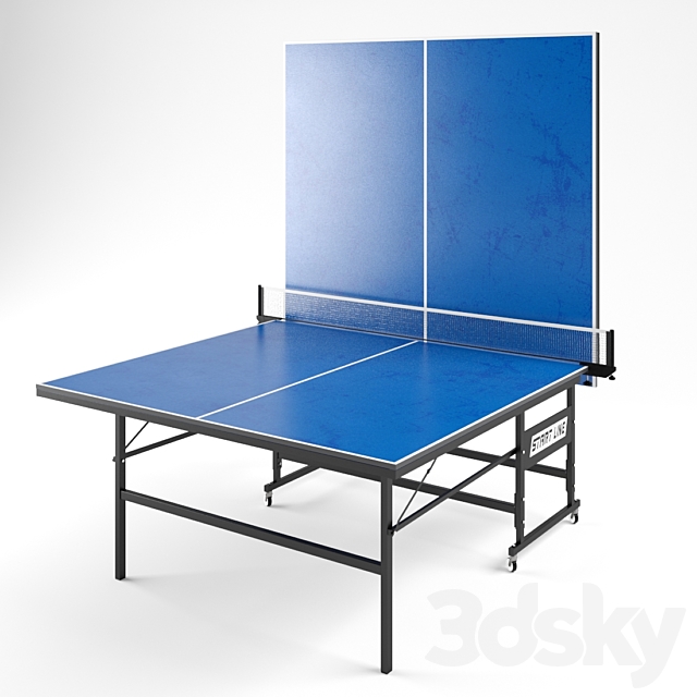 Table Tennis Start Line Leader 3DSMax File - thumbnail 3