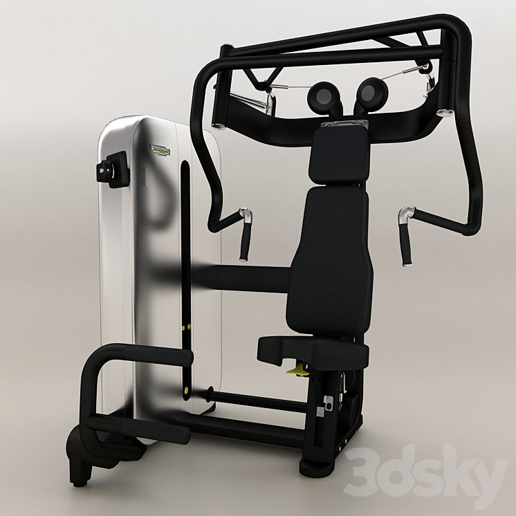 TechnoGym Artis Chest 3DS Max - thumbnail 1