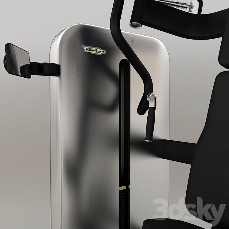 TechnoGym Artis Chest 3DS Max - thumbnail 2