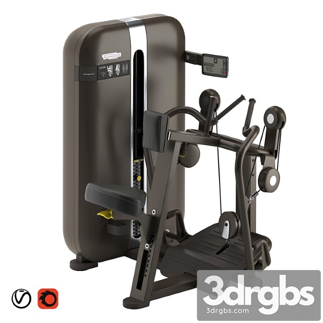 Technogym artis low row 3dsmax Download - thumbnail 1