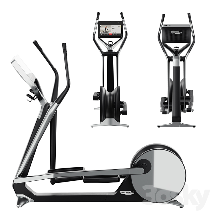 Technogym Cross Personal 3DS Max Model - thumbnail 2