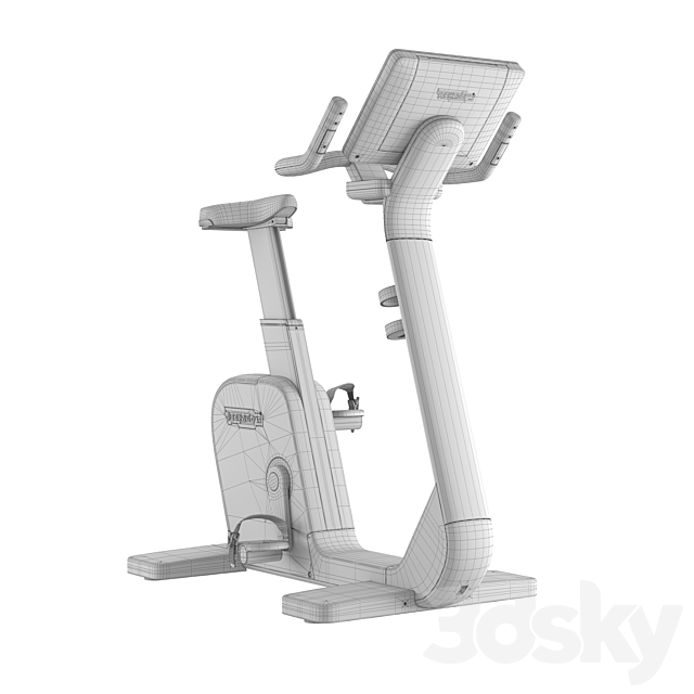 Technogym Excite Live Bike 3DSMax File - thumbnail 4