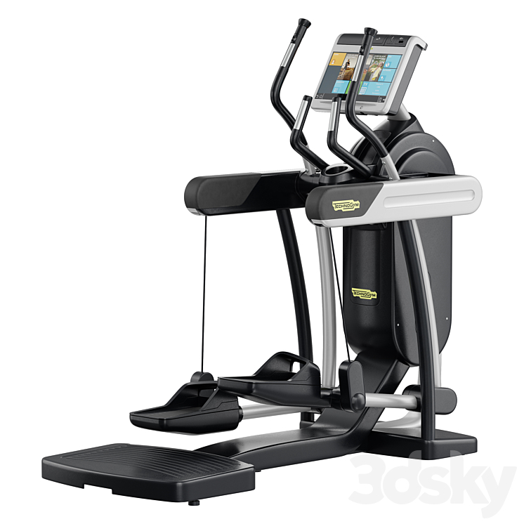 Technogym Excite Vario 900 3DS Max Model - thumbnail 1