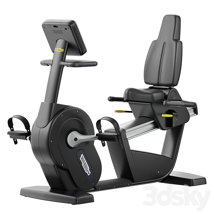 Technogym Recline Forma 3DS Max Model - thumbnail 2