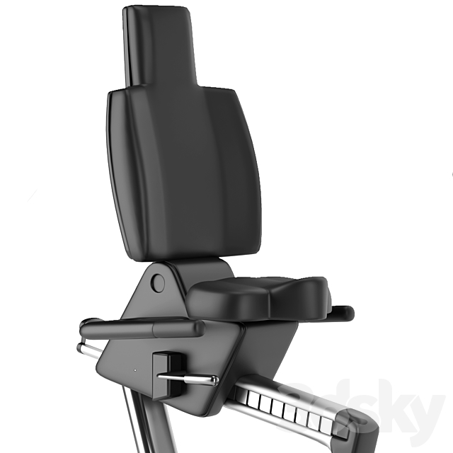 TECHNOGYM RECLINE FORMA BICYCLE 3DS Max Model - thumbnail 3